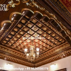 Wooden Ceiling Design Plus Minus Ceiling No-1483