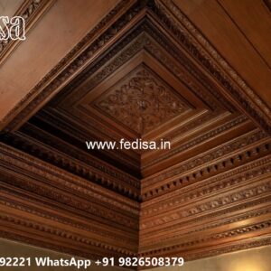 Wooden Ceiling Design Simple Wooden False Ceiling Design No-1507