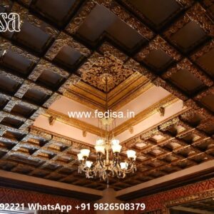 Wooden Ceiling Design Ceiling Ka Phool No-1509