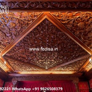 Wooden Ceiling Design Cement Ceiling Design For Bedroom No-1514