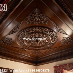 Wooden Ceiling Design Fall Ceiling For Bedroom No-1529