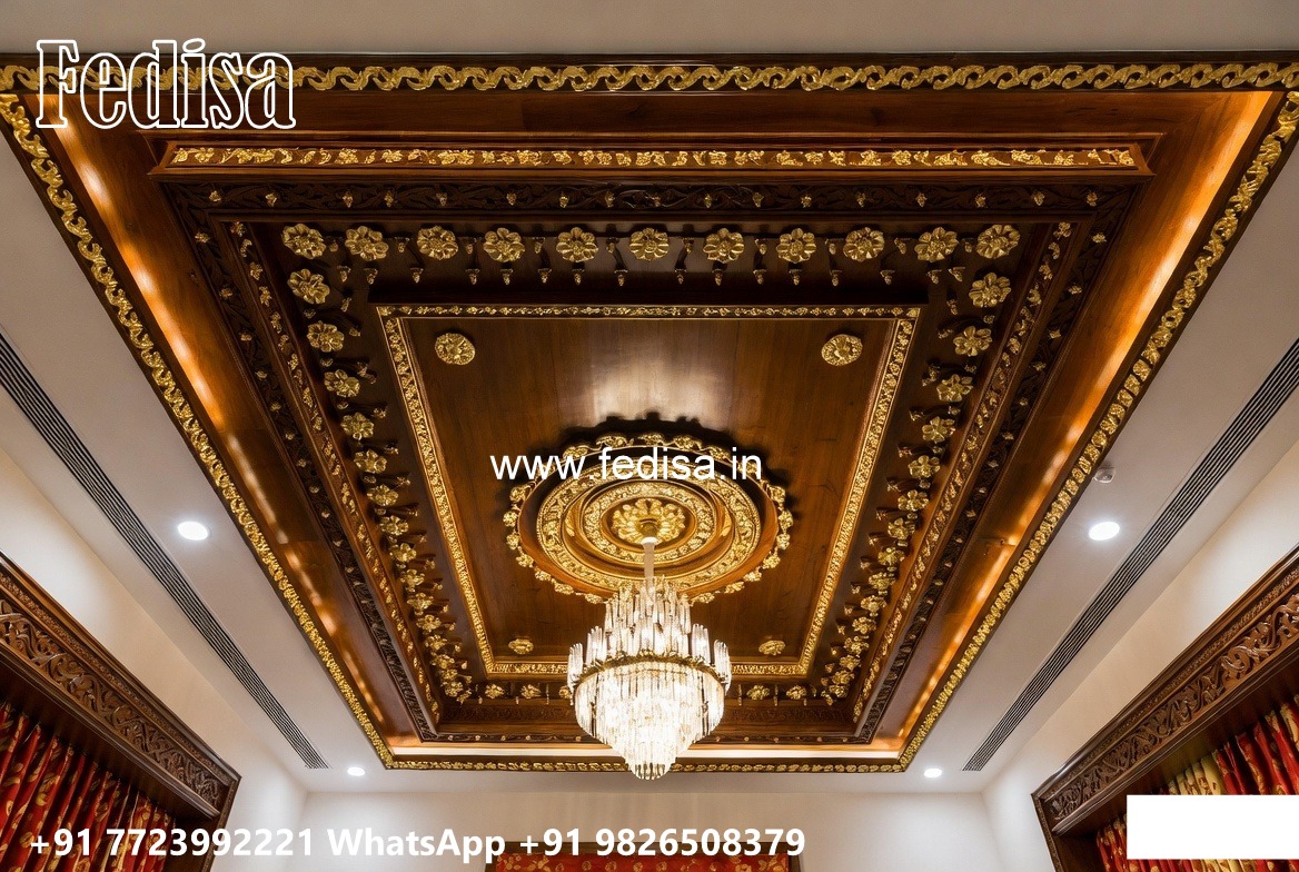 Wooden Ceiling Design Gypsum False Ceiling Design For Bedroom No-1534
