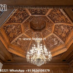 Wooden Ceiling Design Home Ceiling Decoration No-1537
