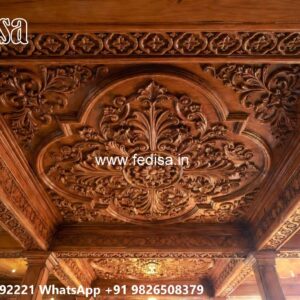 Wooden Ceiling Design Fall Ceiling Design For Office No-1561