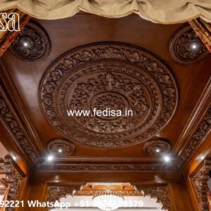 Wooden Ceiling Design False Ceiling Cornice No-1568