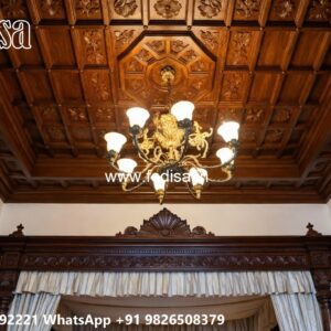 Wooden Ceiling Design Pop Down Ceiling Design For Bedroom No-1605