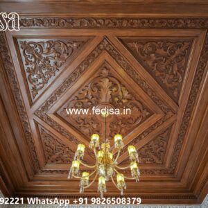 Wooden Ceiling Design Minus Plus Ki Design Pop No-1624