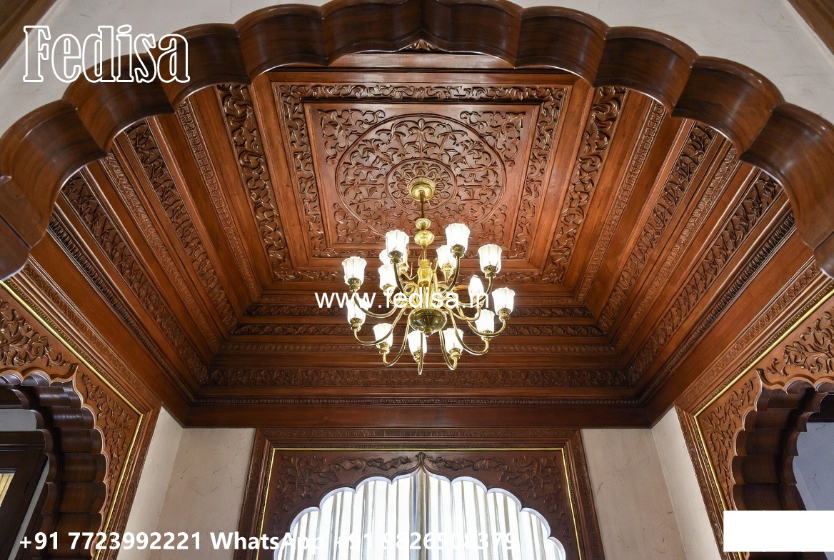 Wooden Ceiling Design False Ceiling Design For L Shaped Living Room No-1631