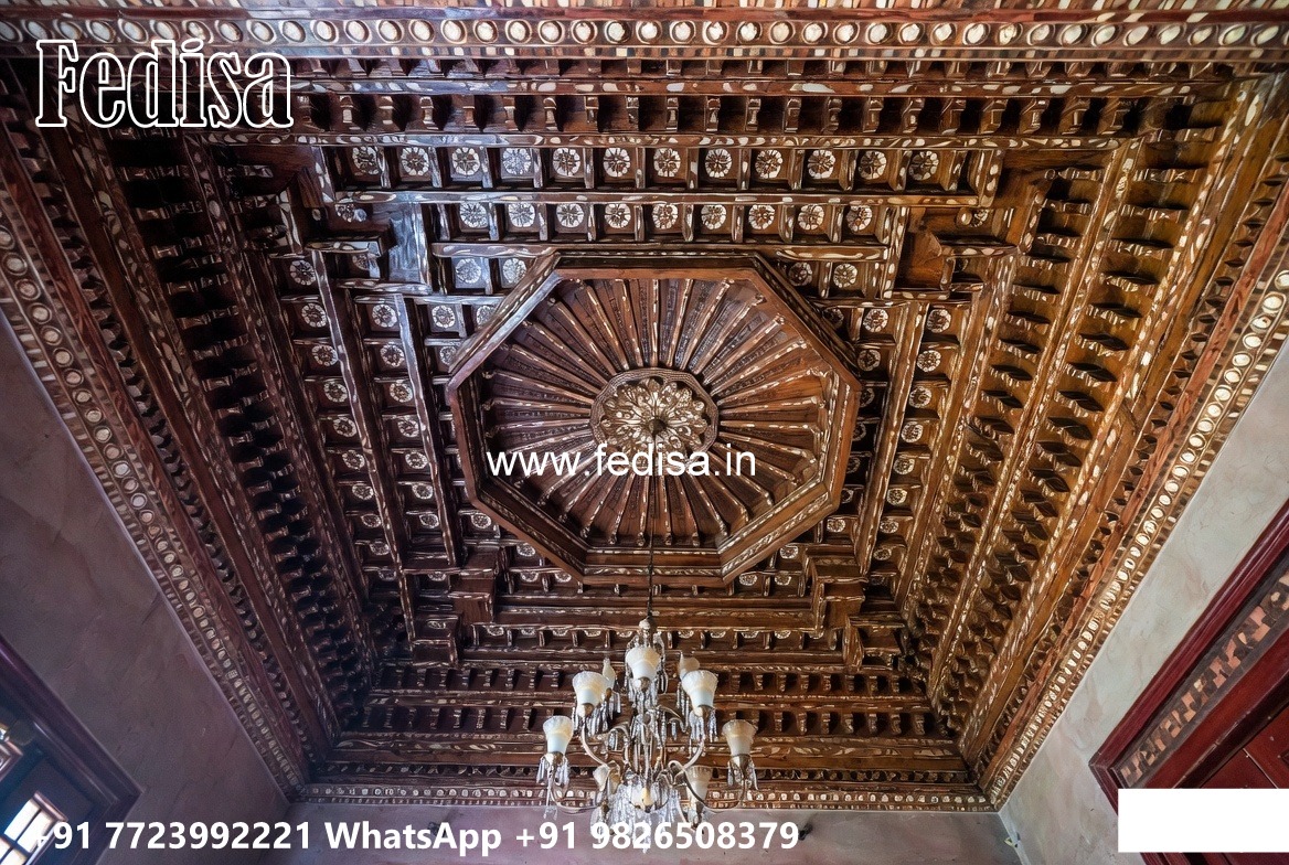 Wooden Ceiling Design Pop Design Plain No-1634