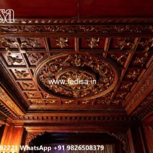 Wooden Ceiling Design Beam Pop Design No-1648