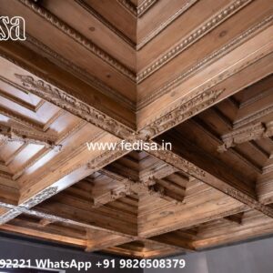 Wooden Ceiling Design Simple False Ceiling Designs For Living Room In Flats No-1676