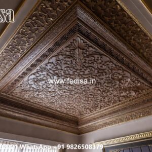 Wooden Ceiling Design Hall Fall Ceiling Design 2026 No-1695