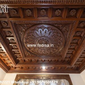 Wooden Ceiling Design 2 By 2 Ceiling Design No-1720