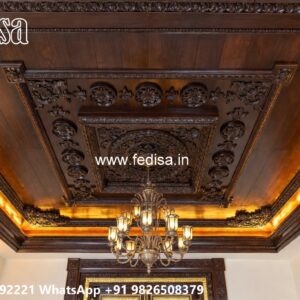 Wooden Ceiling Design False Ceiling Design For Office Cabin No-1754