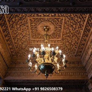 Wooden Ceiling Design Best Hall Pop Design No-1776