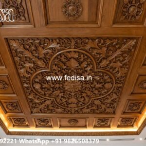 Wooden Ceiling Design Pop Led Design No-1811