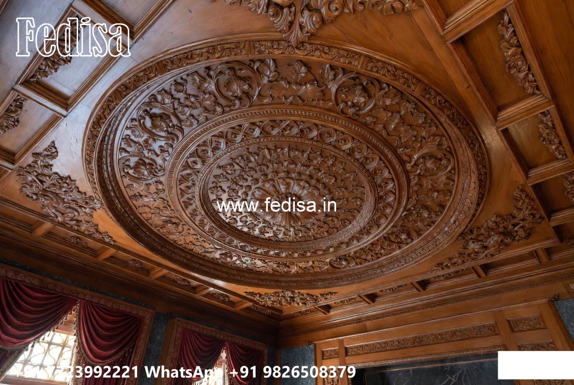 Wooden Ceiling Design Forsling Dizain No-1833