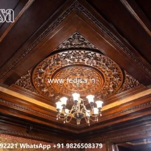 Wooden Ceiling Design Design Pop Design No-1868