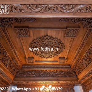 Wooden Ceiling Design Roof Molding Design No-1893