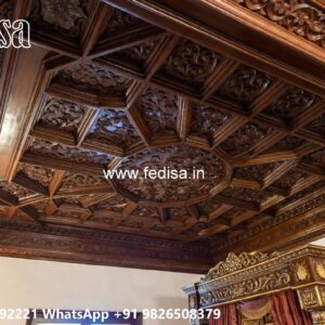 Wooden Ceiling Design Side Ceiling Design No-1898