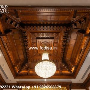 Wooden Ceiling Design Wall Ceiling Corner Design No-1916