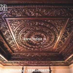 Wooden Ceiling Design Phool Patti Pop Design No-1967