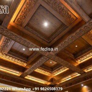 Wooden Ceiling Design Main Gate Ceiling Design No-1980
