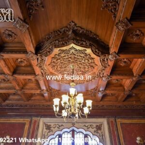Wooden Ceiling Design Simple Bedroom Pop Design No-1984