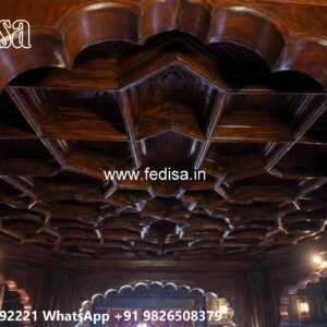 Wooden Ceiling Design Simple And Elegant False Ceiling Design No-1993