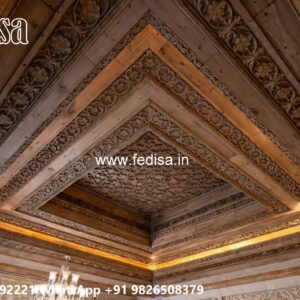 Wooden Ceiling Design Pop Design For Light No-2006