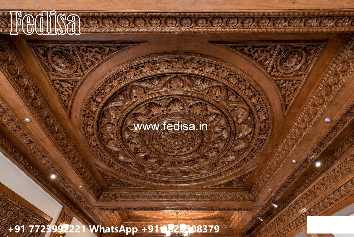 Wooden Ceiling Design Simple Hall Pop Design No-2018