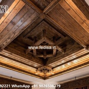Wooden Ceiling Design Types Of Pop Design No-2084