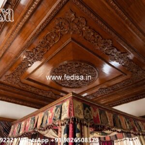 Wooden Ceiling Design Bedroom Ceiling Color Design No-2124