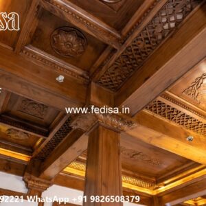 Wooden Ceiling Design False Ceiling Normal Design No-2126