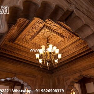 Wooden Ceiling Design Pop New Design Minus Plus No-2161