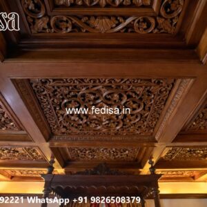 Wooden Ceiling Design Ceiling Design Round Shape No-2178