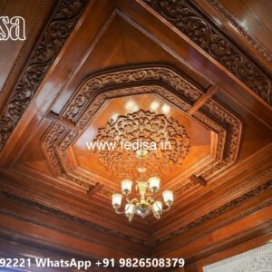 Wooden Ceiling Design Pop Design For Pooja Mandir No-2182