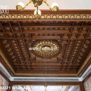 Wooden Ceiling Design Small Balcony False Ceiling Design No-2195