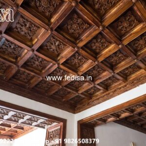 Wooden Ceiling Design Ceiling Fan Fancy Design No-2202