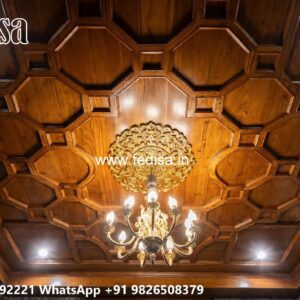 Wooden Ceiling Design Modern Kitchen Ceiling Design 2026 No-2261
