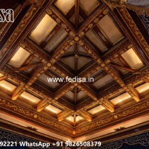Wooden Ceiling Design False Ceiling Profile Light Design No-2266