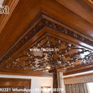 Wooden Ceiling Design Roof Jali Design No-2294