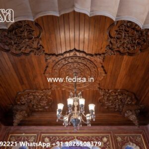 Wooden Ceiling Design Hall Ceiling Border Design No-2297