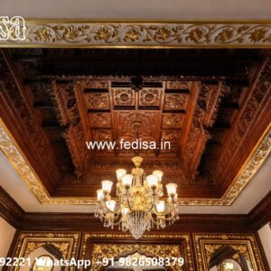 Wooden Ceiling Design Latest Pop Plus Minus Design For Bedroom No-2307