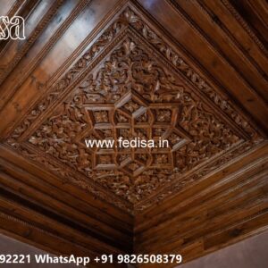 Wooden Ceiling Design Pop Design For Rectangular Room No-2313