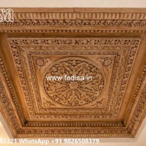 Wooden Ceiling Design Plaster Pop Design No-2315