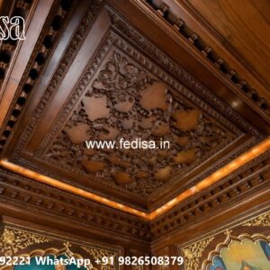 Wooden Ceiling Design False Ceiling In Room No-2318