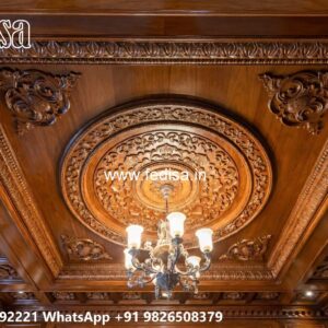 Wooden Ceiling Design Cnc Jali Ceiling Design No-2335