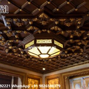 Wooden Ceiling Design Roof Ceiling Light Design No-2340