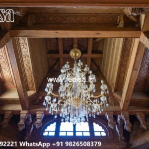Wooden Ceiling Design Ceiling Fan Interior Design No-2343